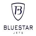 A blue star jets logo with the letter b.