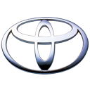 A toyota logo is shown in this picture.